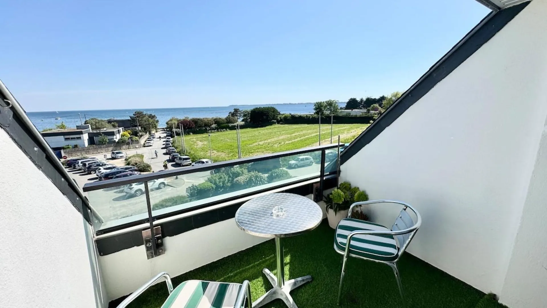 Lovely ! Studio Balcon - Vue Ocean 360 Larmor-Plage 0*,  Franciaország